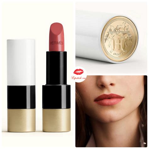 hermes lipstick rose epice|hermes satin lipstick.